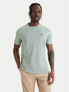 BOSS BOSS T-Shirt 50506373 Zielony Regular Fit