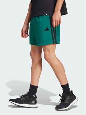 adidas adidas Szorty materiałowe 142117 Zielony Regular Fit