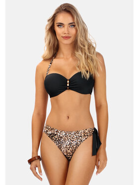 Miss Lou Miss Lou Bikini ML002 Czarny