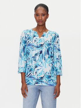 Olsen Olsen Blúzka 11105044 Modrá Regular Fit