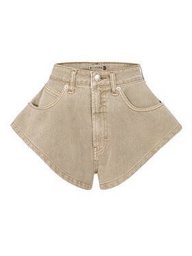 MissDenim MissDenim Szorty jeansowe Skorts Beżowy Regular Fit