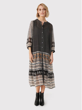 Part Two Part Two Kleid für den Alltag Orkide 30306963 Grau Relaxed Fit