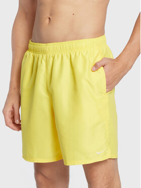 Nike Nike Szorty kąpielowe Volley NESSA559 Żółty Regular Fit