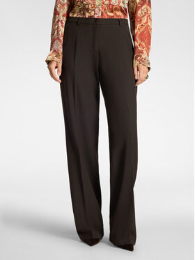 Elena Mirò Elena Mirò Pantaloni di tessuto P079P000625N032 Marrone Regular Fit