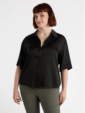 Fiorella Rubino Fiorella Rubino Koszula 5053T001391N033 Czarny Boxy Fit