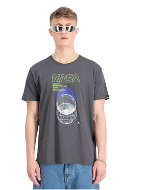 Alpha Industries Alpha Industries T-Shirt AI.146510-684-M Šedá Regular Fit