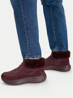 Skechers Skechers Schnürschuhe On-The-Go Encore - Cozy Fit Maisie 144844 Dunkelrot