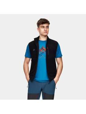 Alpinus Alpinus Kamizelka Voio Czarny Regular Fit