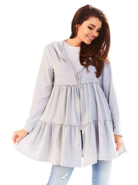 Infinite You Infinite You Mikina M139 Šedá Basic Fit