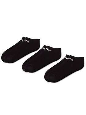 Vans Vans Set de 3 perechi de șosete medii pentru bărbați Classic Kick VN000XSXBLK Negru