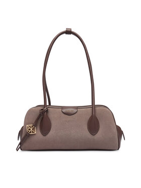 Calvin Klein Calvin Klein Geantă Emblem Trio Suede Shoulder Bag LV04F3888G Bej