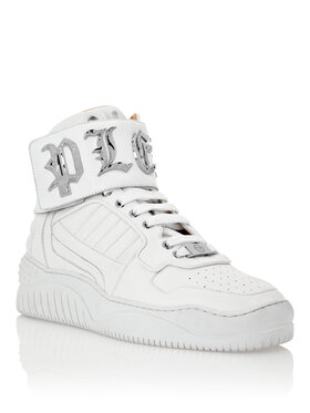 PHILIPP PLEIN PHILIPP PLEIN Sneakersy 1455 Bílá