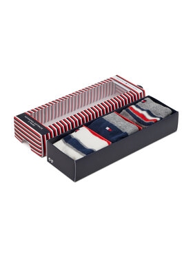 Tommy Hilfiger Tommy Hilfiger Zestaw 3 par wysokich skarpet dziecięcych 701210509 Kolorowy