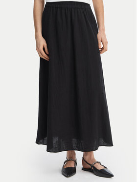 ONLY ONLY Spódnica maxi Tizana 15372613 Czarny Regular Fit