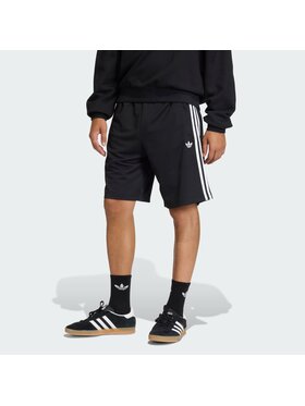 adidas adidas Szorty materiałowe 161551 Czarny Loose Fit