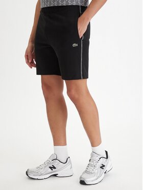 Lacoste Lacoste Pantaloni scurți sport GH0886 Negru Regular Fit