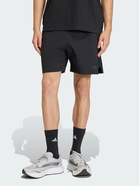 adidas adidas Szorty materiałowe 159194 Czarny Regular Fit
