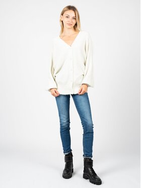 Silvian Heach Silvian Heach Sweter PGA22080CD | Aberdeen Biały Regular Fit