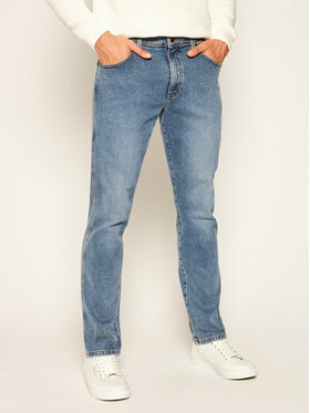 Wrangler Wrangler Jeansy Texas W12SM511Q 112126508 Niebieski Slim Fit