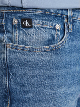 Calvin Klein Jeans Jeans Hlače J30J323367 Mornarsko Modra Slim Taper Fit