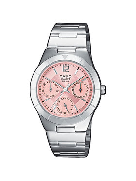 Casio Casio Zegarek LTP-2069D-4AV Srebrny
