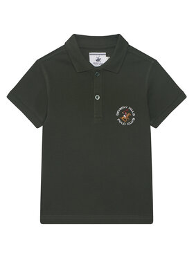 Beverly Hills Polo Club Beverly Hills Polo Club Polo majica P-SS26B-P42560 Temno zelena Regular Fit