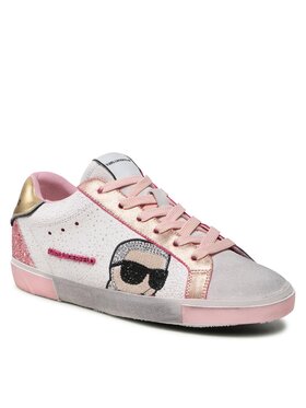 KARL LAGERFELD KARL LAGERFELD Sneakersy KL60136G Biela