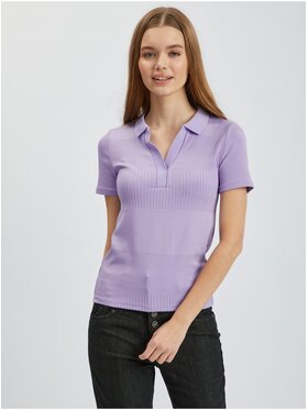 Orsay Orsay Koszula 159268448000__M Fioletowy Regular Fit
