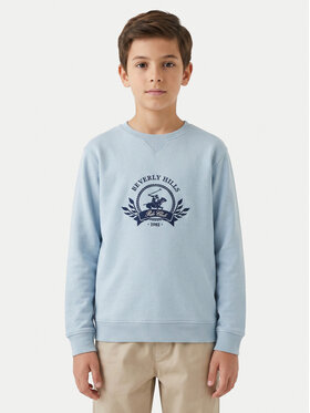 Beverly Hills Polo Club Beverly Hills Polo Club Sweatshirt W126-BHBSS-1043-23X Himmelblau Regular Fit