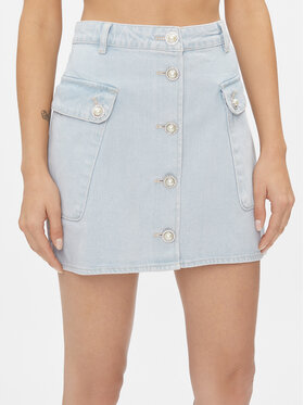 Custommade Custommade Jeans suknja Riana 999448941 Svijetloplava Regular Fit