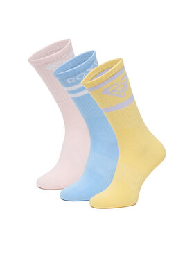 Roxy Roxy Skarpety długie CEO_AS_ROXY_11_W_AW25 (3-PACK) Kolorowy