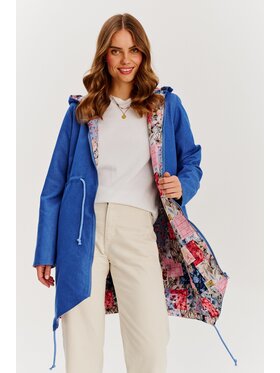 NAOKO NAOKO Parka Morning Hills Niebieski Regular Fit