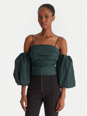PINKO PINKO Bluse Pallottoliere 105552 Y3LE Grün Regular Fit