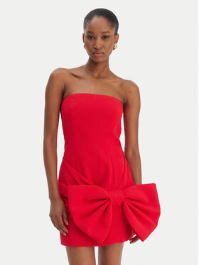 Marella Marella Rochie cocktail Editore 2613221013 Roșu Slim Fit