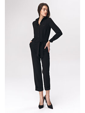 NIFE NIFE Overal KM13 Čierna Feminine Fit