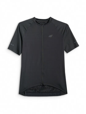 4F 4F Koszulka rowerowa GET LOST FEEL FOUND Czarny Slim Fit