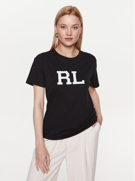 Polo Ralph Lauren Polo Ralph Lauren T-shirt 211892611006 Crna Regular Fit