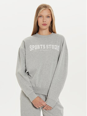 Athlecia Athlecia Суитшърт Giannis W Crew Neck EA243363 Сив Regular Fit