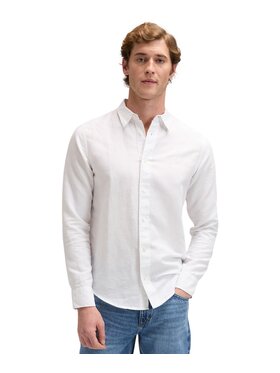 Lee Lee Koszula 112376559 Biały Regular Fit