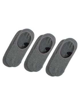 Vans Vans Set 3 perechi de șosete scurte unisex Classic Super No Show VN000XS9HTG Gri