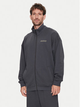 Guess Guess Majica dugih rukava Emis Z4YQ01 KAIJ1 Siva Regular Fit