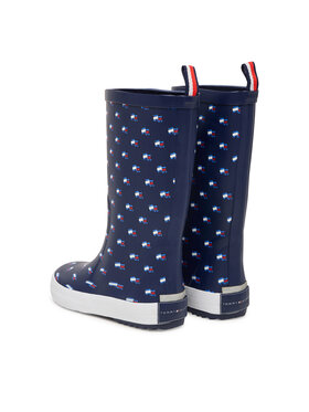 Tommy Hilfiger Tommy Hilfiger Gumijas zābaki Rain Boot T3XC-33922-1846 S Tumši zils