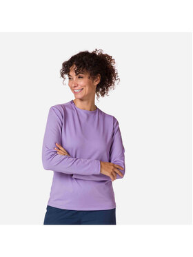 Rossignol Rossignol Bluza W Skpr Light Sweat Fioletowy Regular Fit
