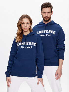 Converse Converse Sweatshirt Unisex 10025411-A05 Bleu marine Standard Fit
