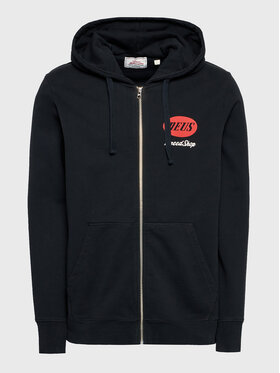 Deus Ex Machina Deus Ex Machina Μπλούζα Tin-Lizzie DMF228395 Μαύρο Regular Fit