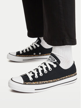 Converse Converse Кецове CHUCK TAYLOR ALL STAR LEOPARD A19180C Черен