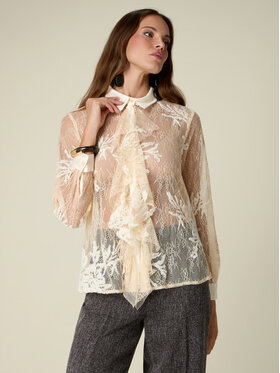 Oltre Oltre Camicia 500YR003369N021 Bianco Regular Fit