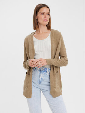 Vero Moda Vero Moda Kardigan 10269434 Béžová Regular Fit