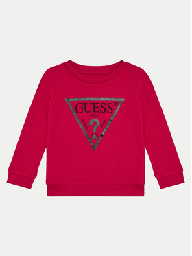 Guess Guess Felpa K74Q12 KAUG0 Rosso Regular Fit
