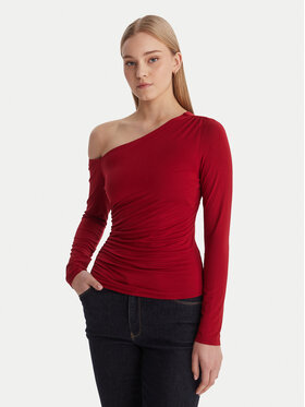 Guess Guess Blusa W6RP02 KC1J2 Rosso Regular Fit